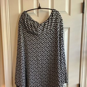 Career A-line knee length skirt